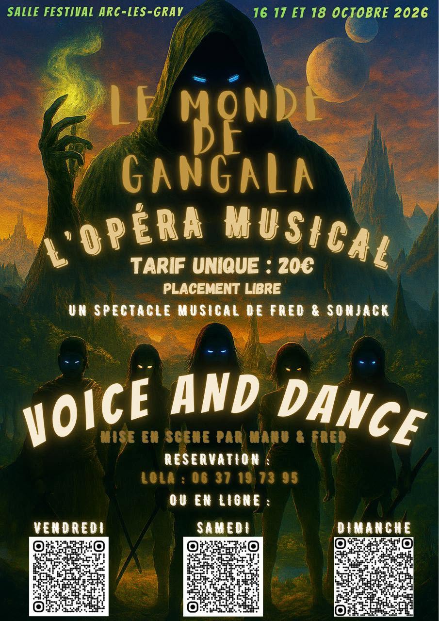 Le monde de Gangala - Voice and Dance