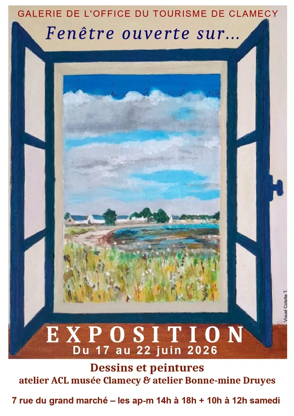 "Fenêtre Sur" - Exposition Peinture et Dessin de l'association Bonnemine
