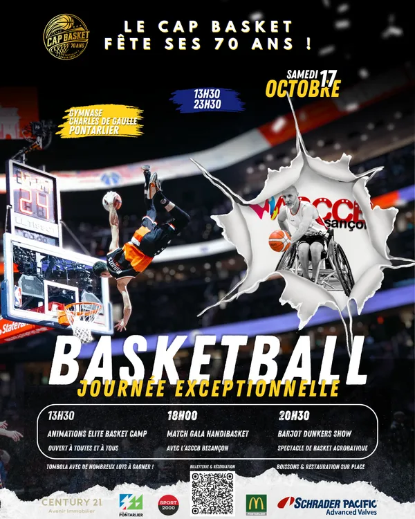 70 ans - CAP Basket