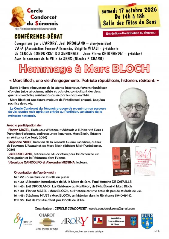 Hommage à Marc BLOCH
