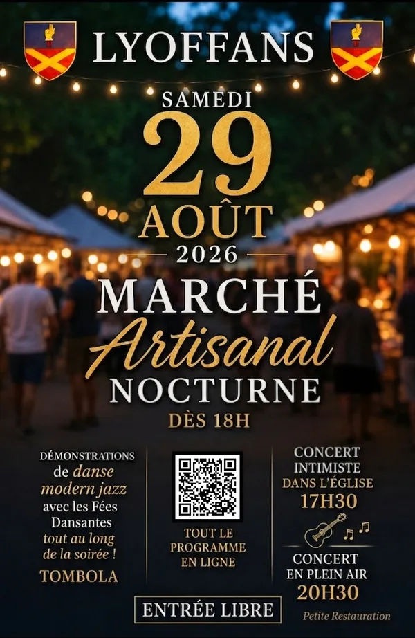 Marché artisanal nocturne