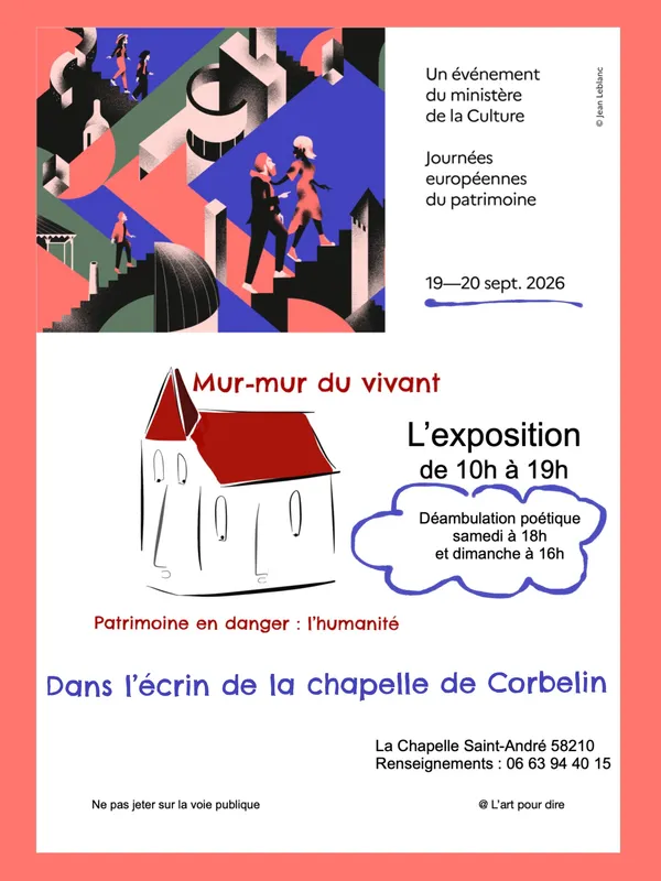 JEP - Exposition : Mur-mur du vivant