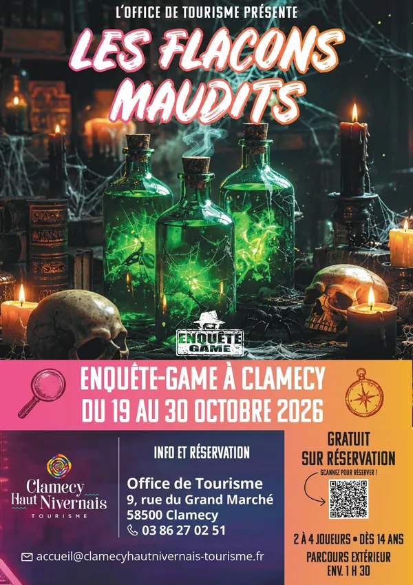 Enquête-game "Les flacons maudits"