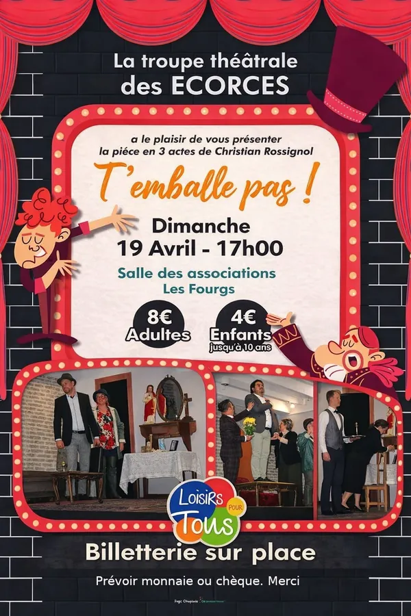 Théâtre - T'emballe pas !