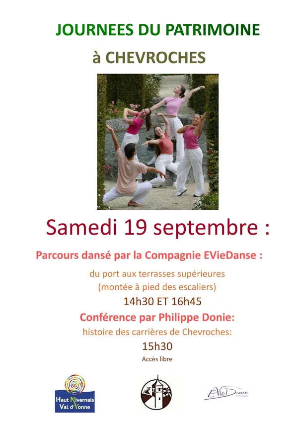 JEP : Parcours dansé et conférence