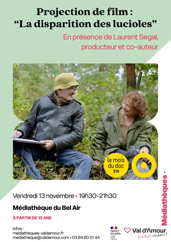 Projection rencontre : « La disparition des lucioles »