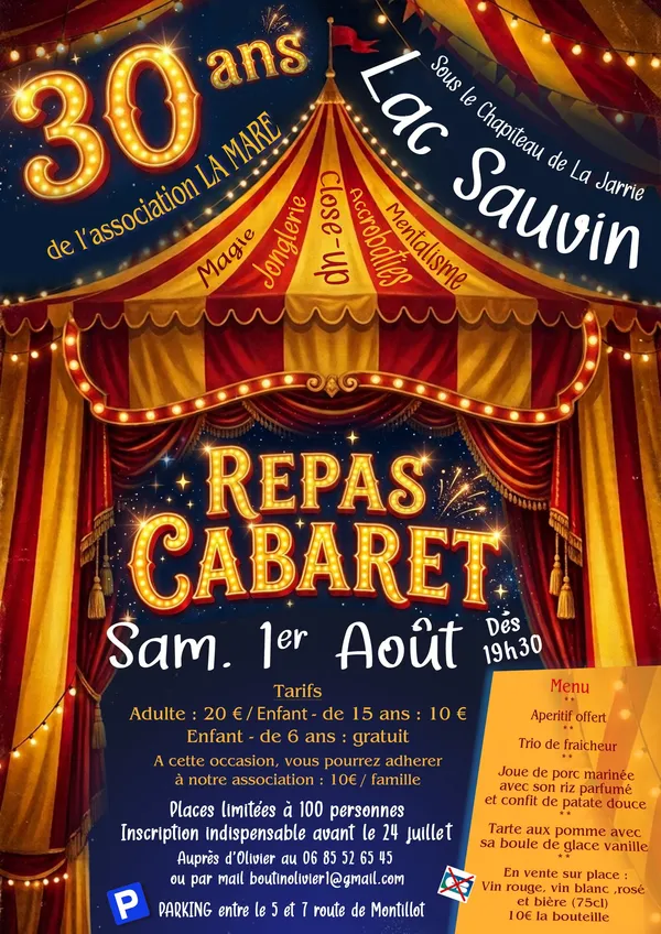 Repas cabaret