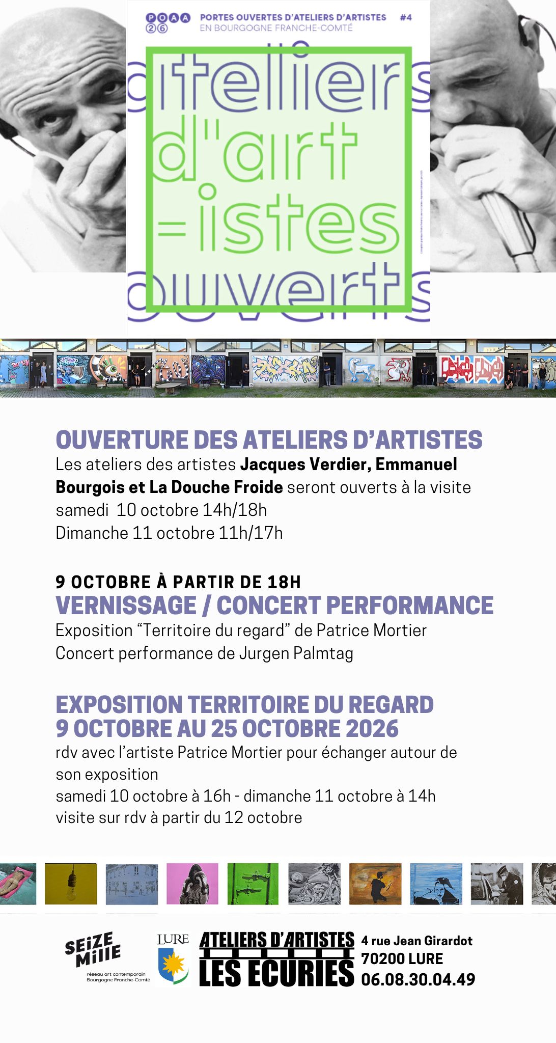 🎨 Portes ouvertes des ateliers d’artistes – Lure