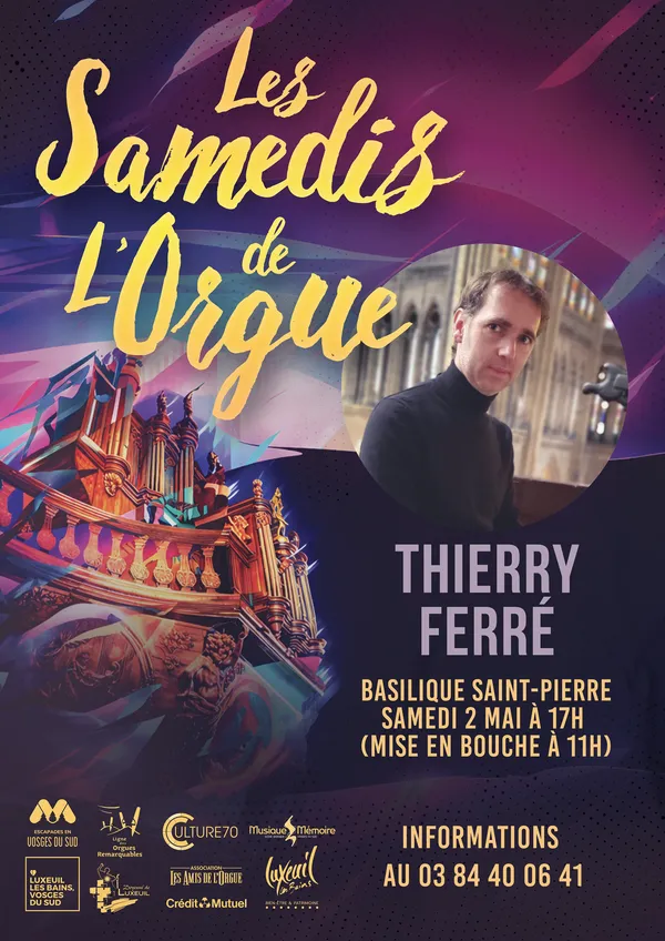 Concert d'ouverture des Samedis de l'Orgue