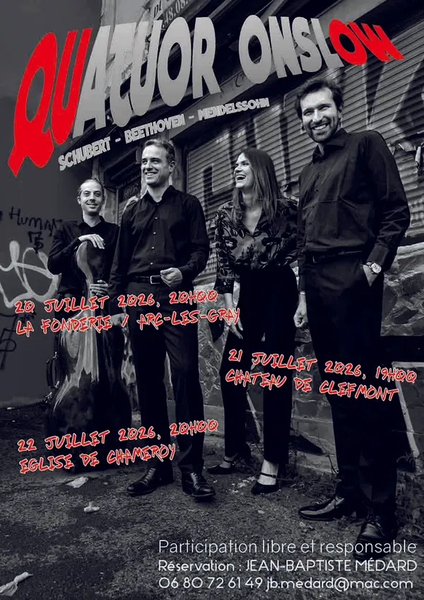 Concert Quatuor Onslow