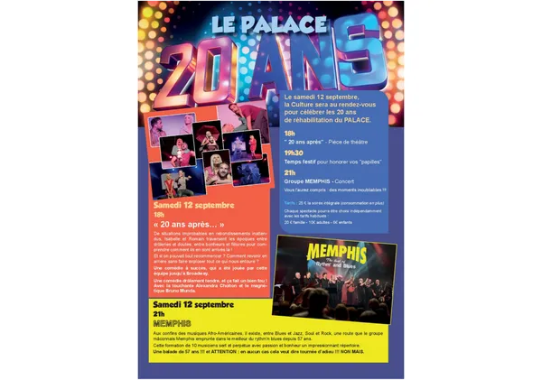Les 20 ans du Palace