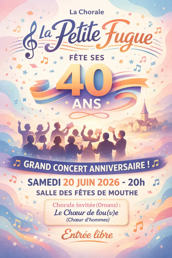 Concert - Chorale La Petite fugue