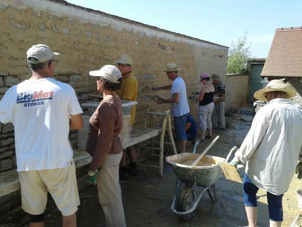 Stage de jointoiement de façade