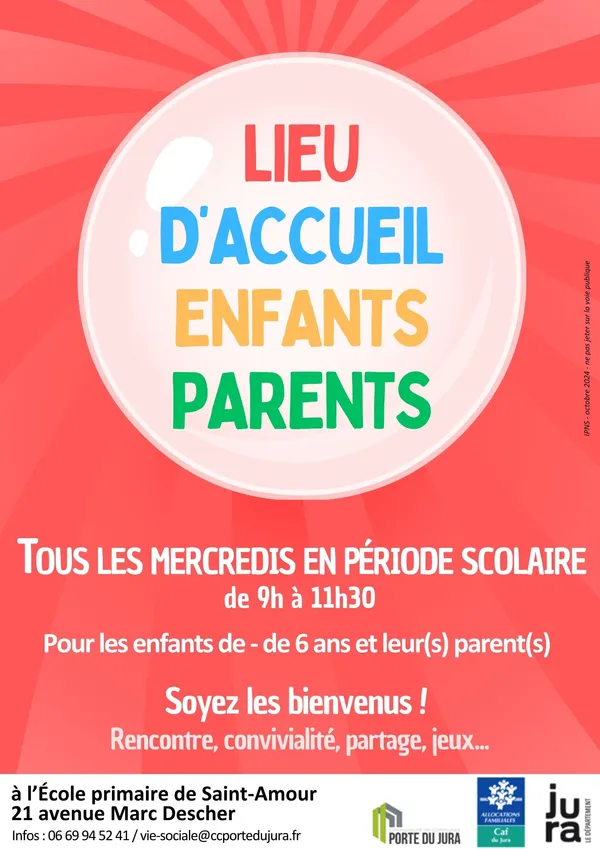 Lieu de rencontre enfants-parents Saint-Amour