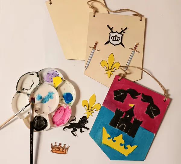 Atelier enfants "histoire du prieuré" - blason