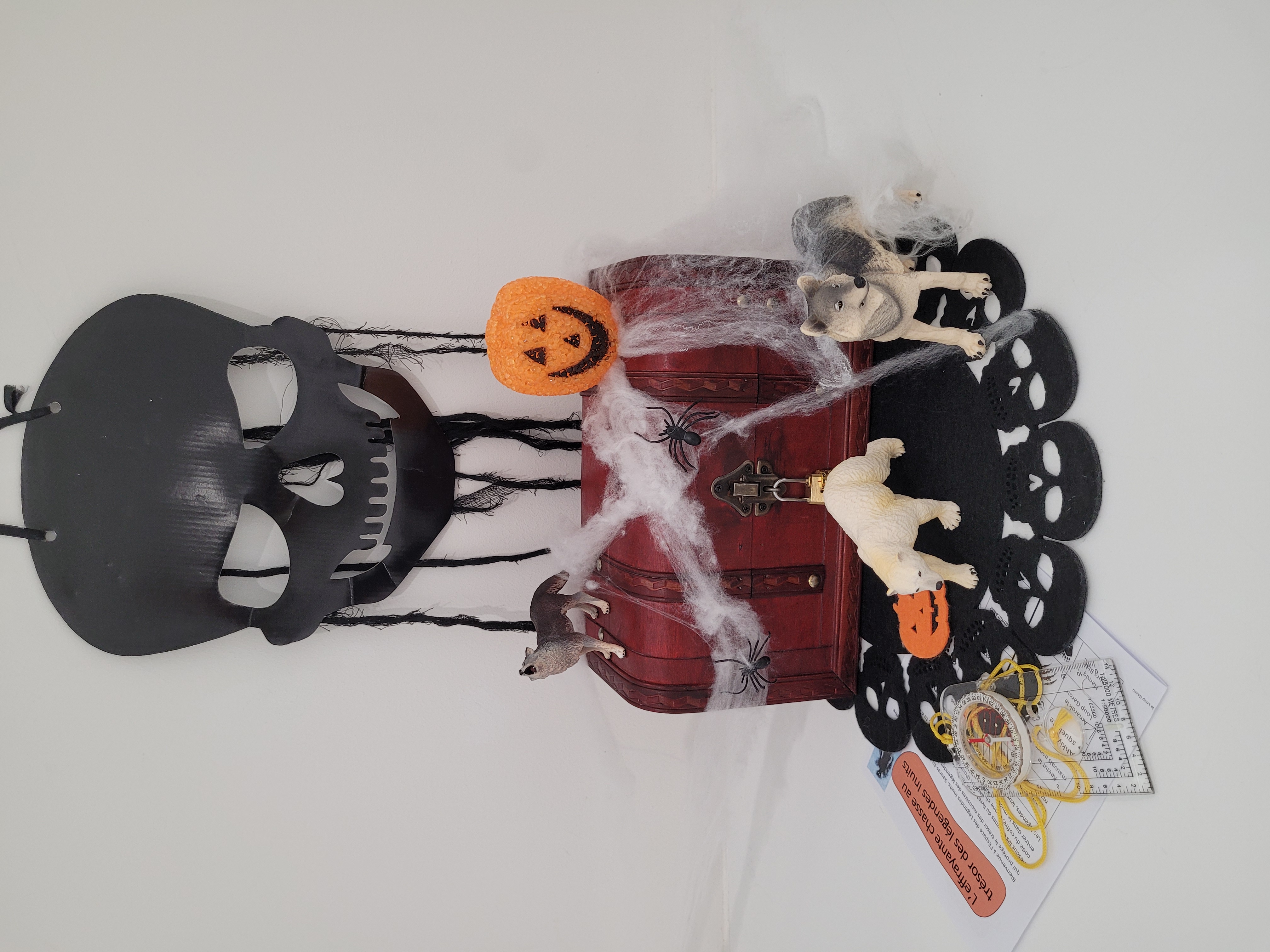 Chasse au trésor frissonnante d'Halloween