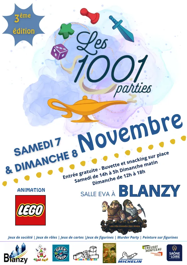 Les 1001 parties