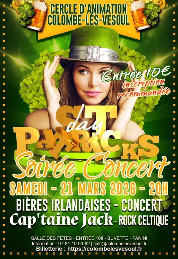 Soirée de la St Patrick