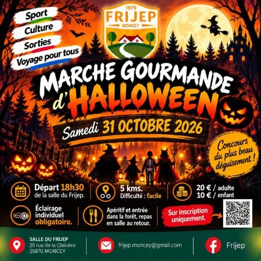 Halloween : Marche gourmande à Moncey