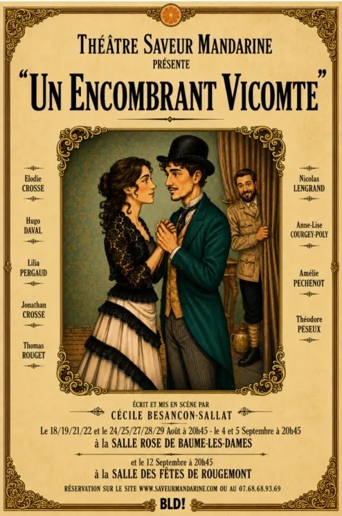 Théâtre : "Un encombrant vicomte"