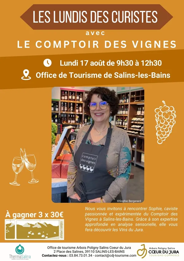 Lundis des Curistes avec le Comptoir des Vignes