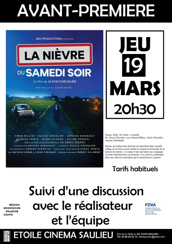 AVP "LA NIÈVRE DU SAMEDI SOIR"