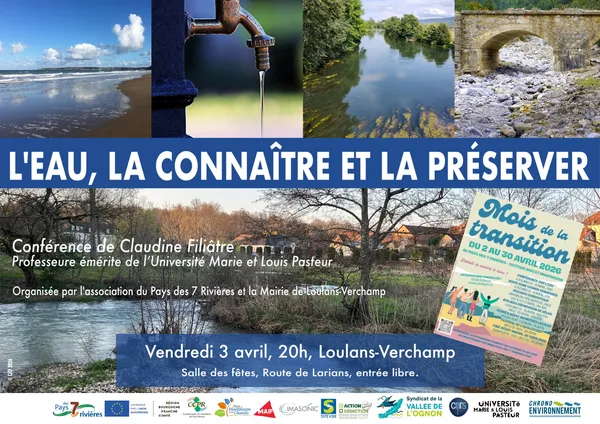 Conférence sur l'eau à Loulans-Verchamp