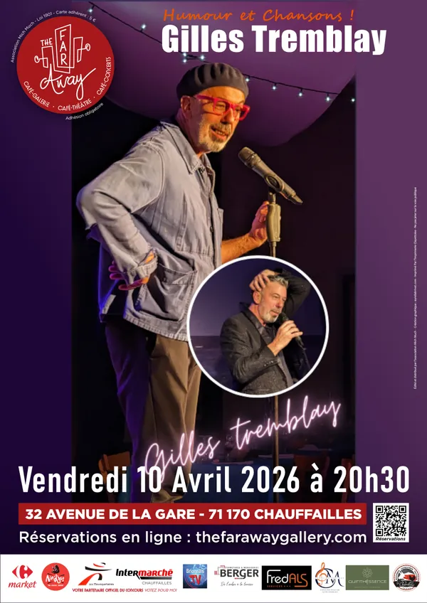 Humoriste – Gilles Tremblay