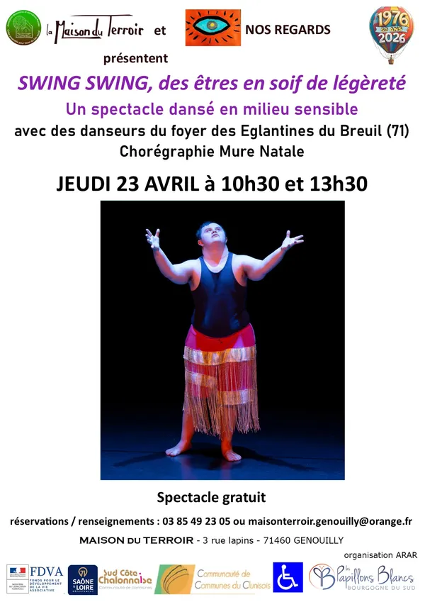 "SWING-SWING" spectacle de danse inclusive