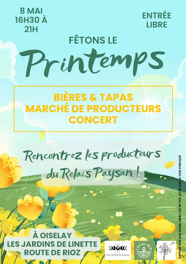 Fêtons le printemps à Oiselay