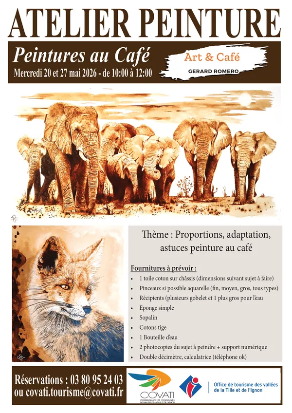 Atelier peinture Art & Café