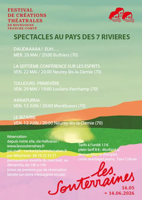 Les souterraines au Pays des 7 Rivières