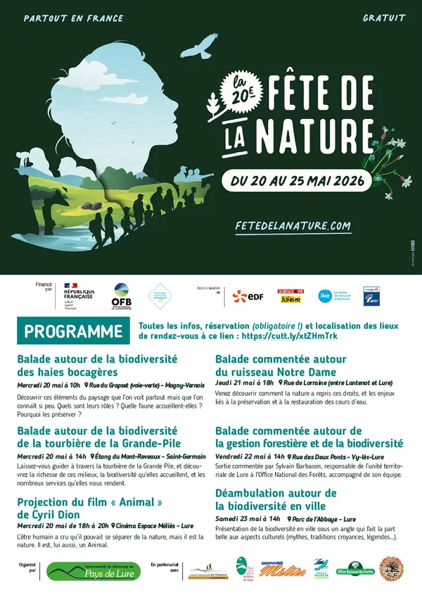 La Fête de la Nature ! - Projection du film "Animal" de Cyril Dion