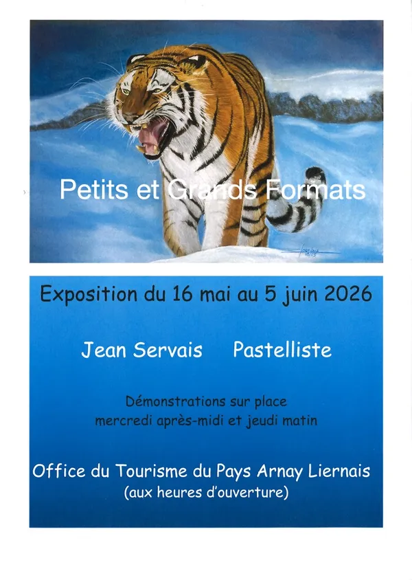 Exposition "Petits et grands formats" par Jean Servais