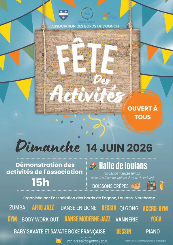 Fête des activités à Loulans-Verchamp