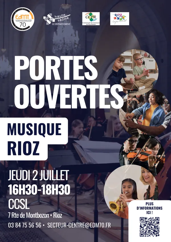 Portes ouvertes musique à Rioz