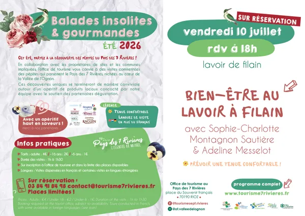 Bien-être au lavoir à Filain