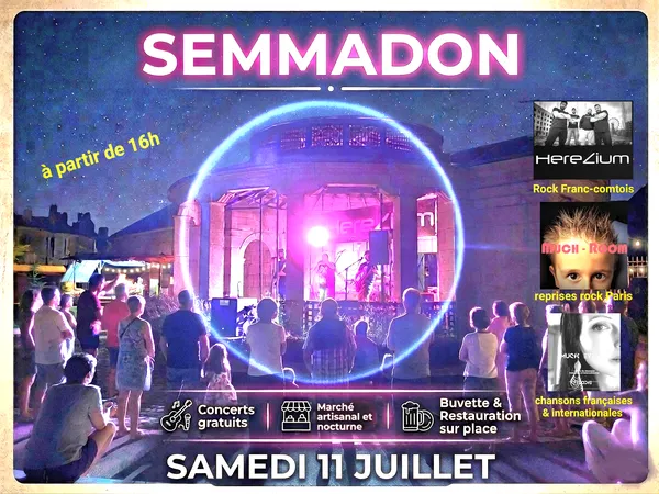 Concerts et marché nocturne