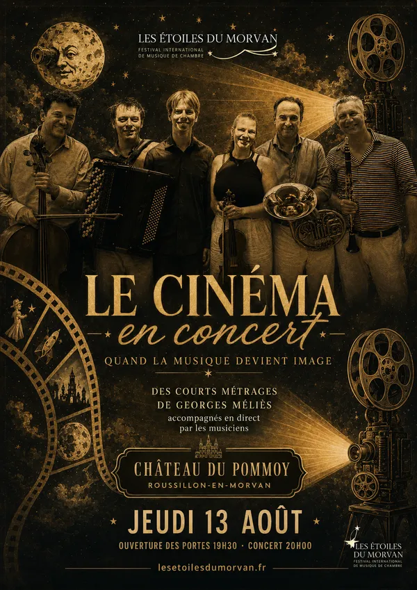 Le cinéma en concert - Festival Les étoiles du Morvan
