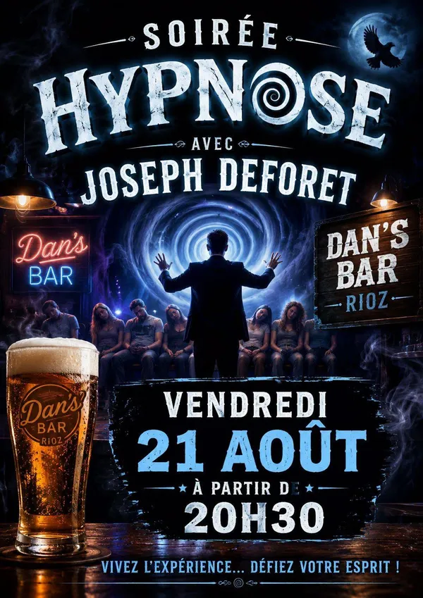Soirée hypnose au Dan's Bar à Rioz