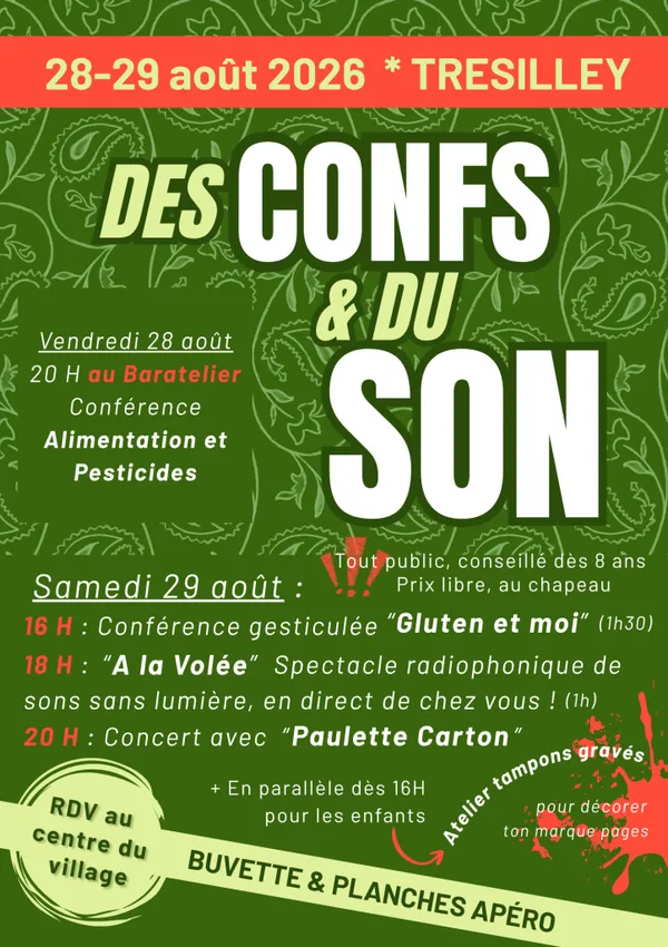 Des confs et du Son à Trésilley