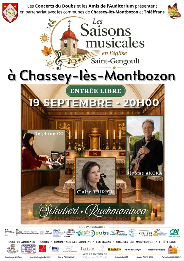 Concert à Chassey les Montbozon