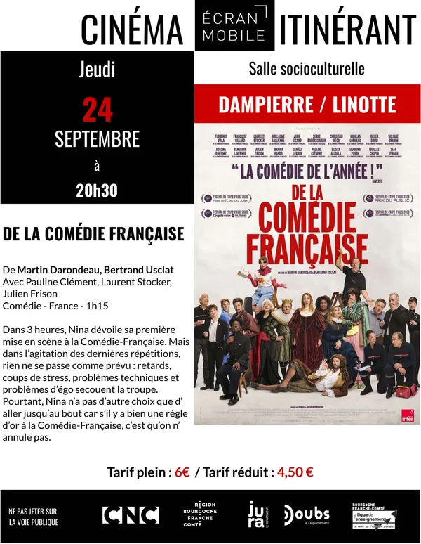 Cinéma à Dampierre sur Linotte