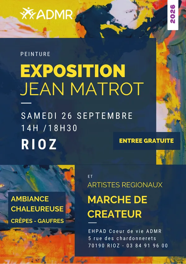 Exposition et marché de créateurs à Rioz