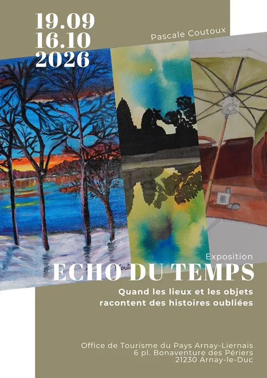Exposition "Echo du temps" par Pascale Coutoux