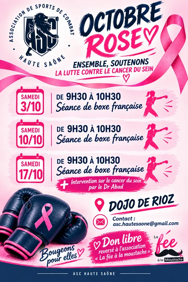Initiation à la boxe française à Rioz