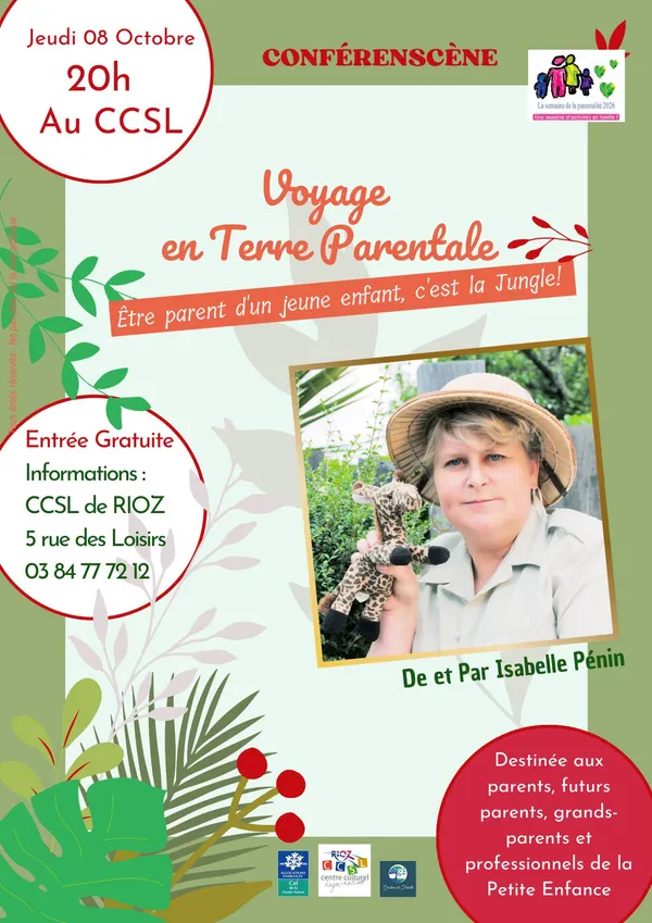 Conférenscène au CCSL à Rioz