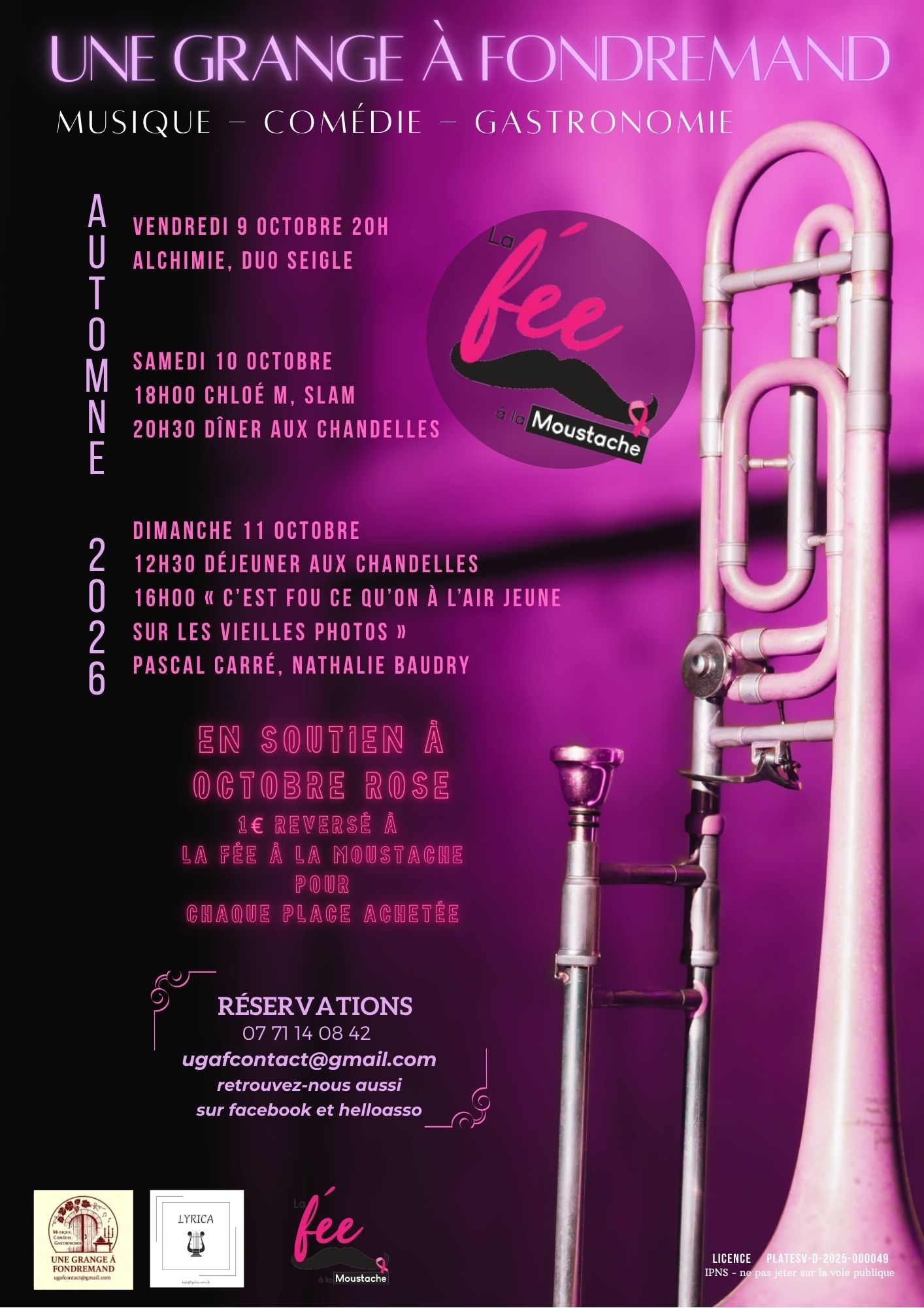 Festival une grange à Fondremand