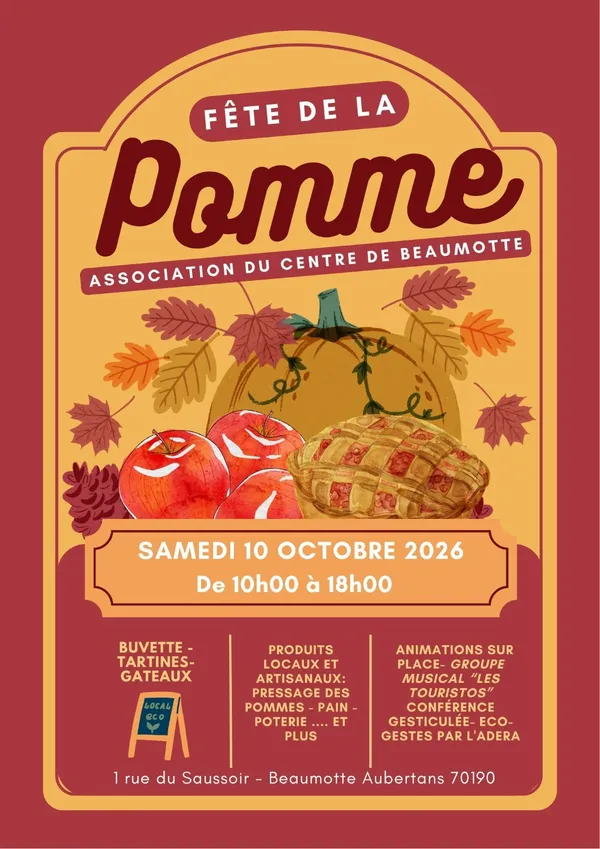 Fête de la pomme à Beaumotte