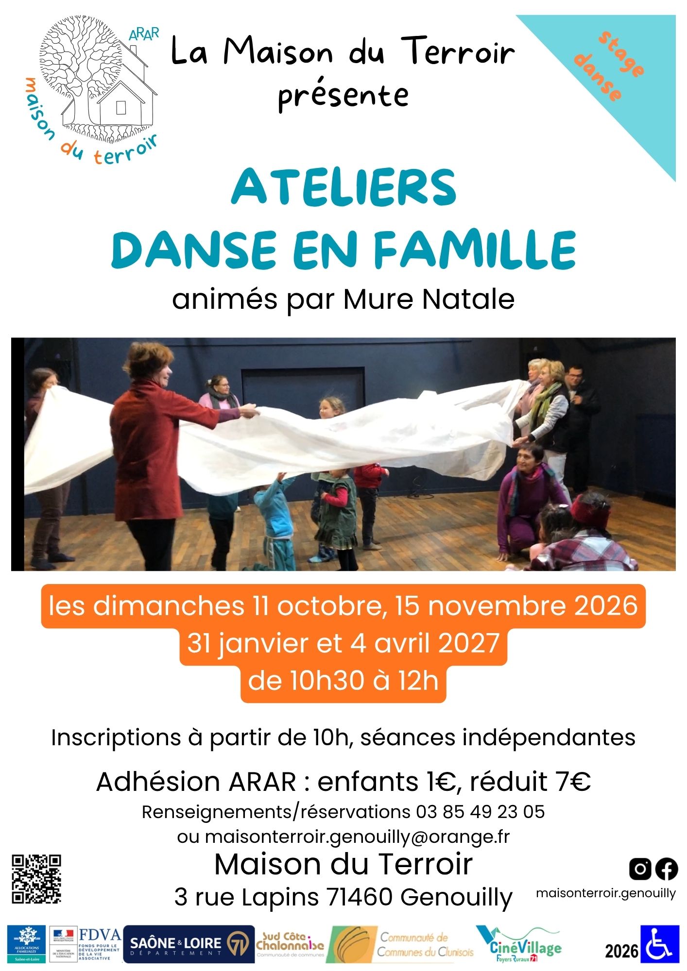 Ateliers Danse en Famille